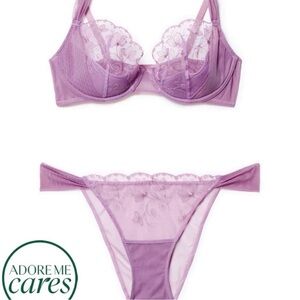 NWT Adore Me Sofia Contour Bra and Panties